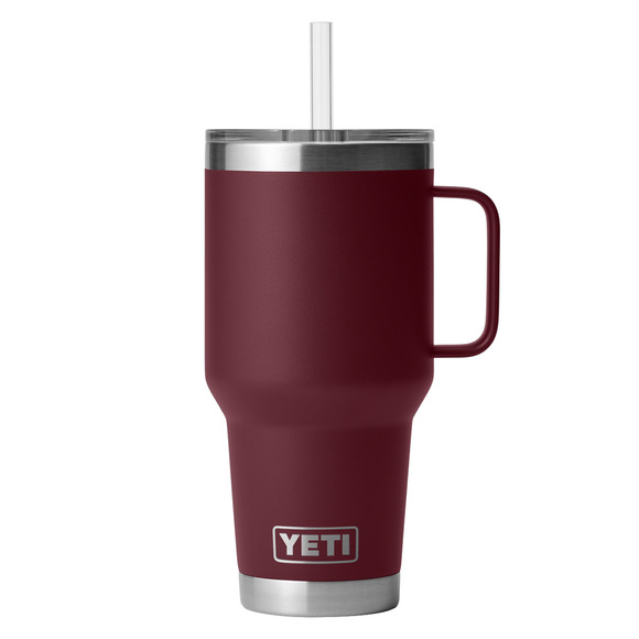 Rambler Straw (1 L) - Insulated Travel Mug with Straw Lid