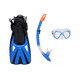 Snorkelling Trio - Mask, Snorkel and Fins Kit - 0