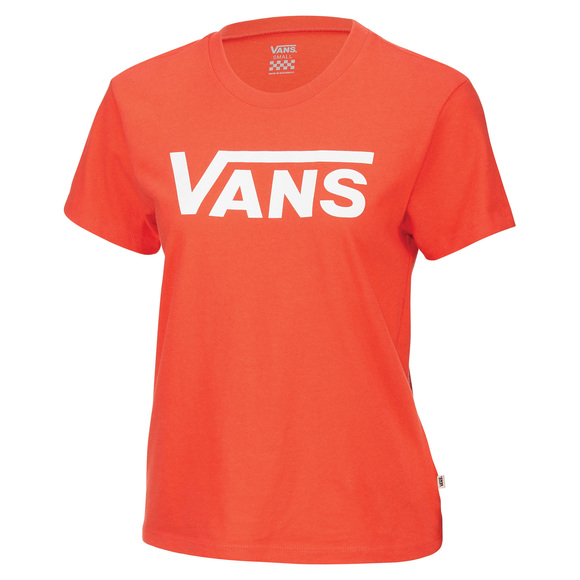 t shirt vans femme orange