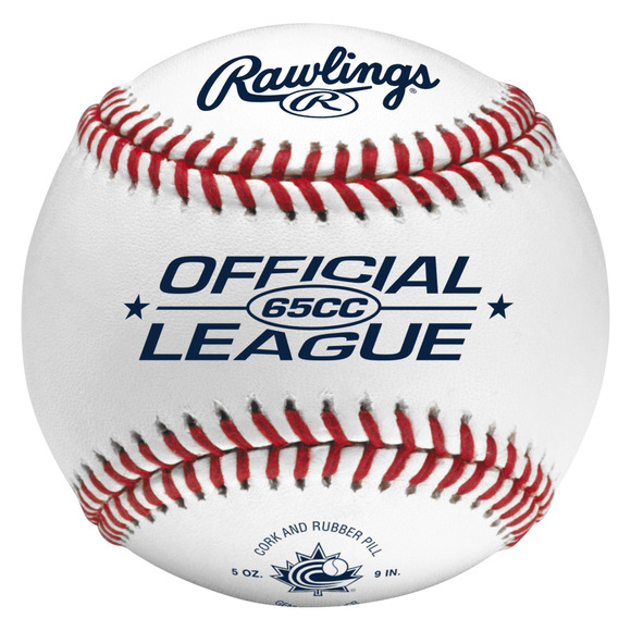 65CC Official League (9 po) - Balle de baseball