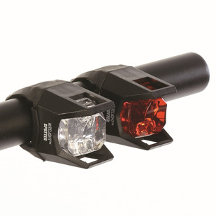 NiteLight Spotter - Bike Light Set (White/Red)