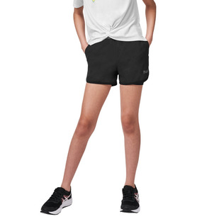 Dual Traning Core Jr - Girls' 2-in-1 Athletic Shorts