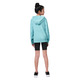 Lightweight Woven Core Jr - Girls' Hooded Jacket - 2