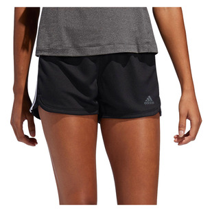 Pacer 3-Stripes Knit - Women's Running Shorts