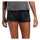 Pacer 3-Stripes Knit - Women's Running Shorts - 0