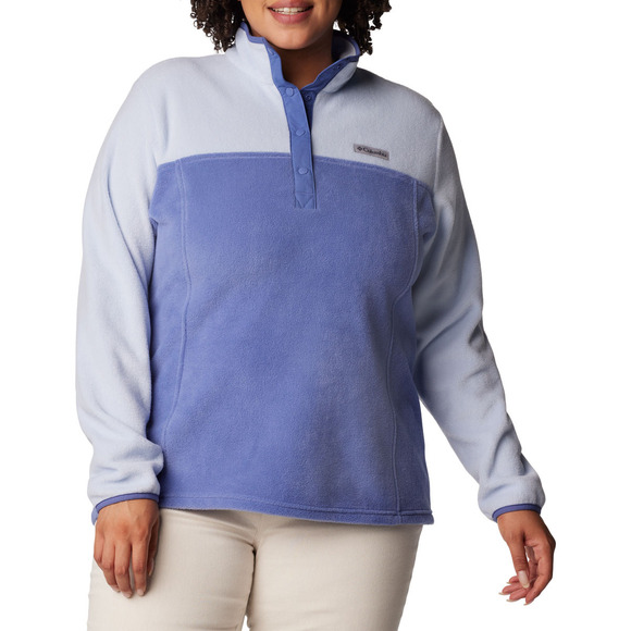 Benton Springs (Plus Size) - Women's Half-Snap Sweater