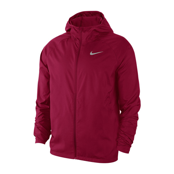 men's nike essential hooded running jacket