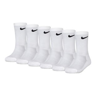 Mesh And Cushioned Crew Jr - Junior Cushioned Socks (Pack of 6 Pairs)