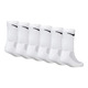 Mesh And Cushioned Crew Jr - Junior Cushioned Socks (Pack of 6 Pairs) - 1
