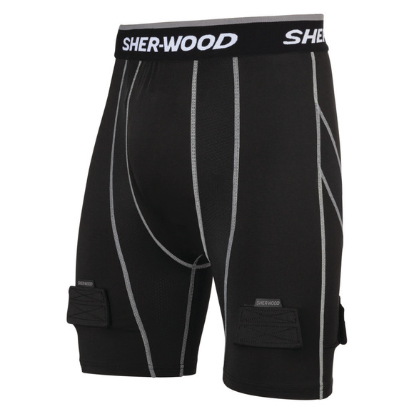 Jock Sr - Senior Compression Shorts with Jock