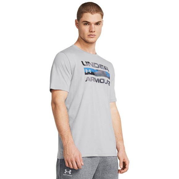 Stacked Logo Fill - Men's T-Shirt