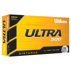 Ultra 500 Distance - Boîte de 15 balles de golf 