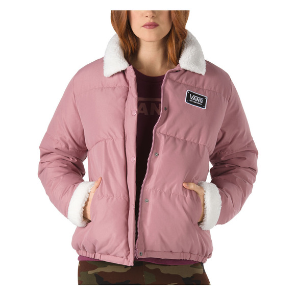 manteau vans femme rose