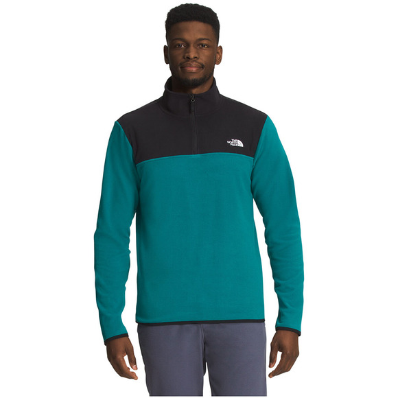 north face quarter zip sweater