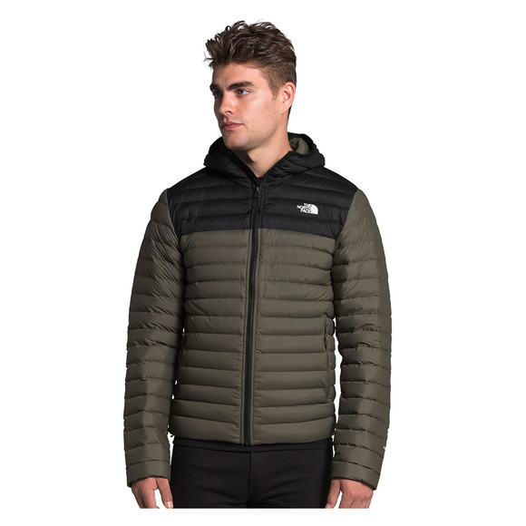 men's down jacket with hood