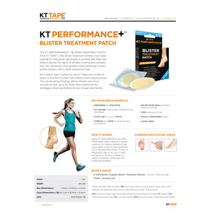 Performance+ - Blister Treatment Patches