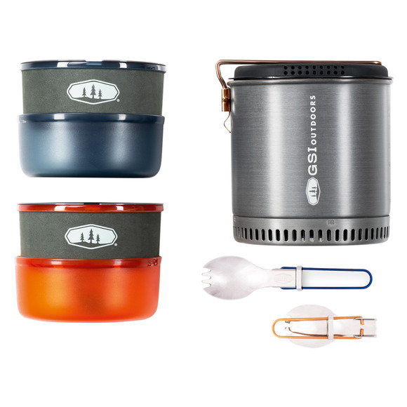 Halulite Dualist - HS - Camping Cooking Set for 2 People