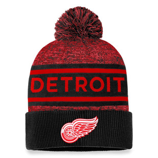 Authentic Pro Rink Heathered Knit - Tuque à revers avec pompon pour adulte