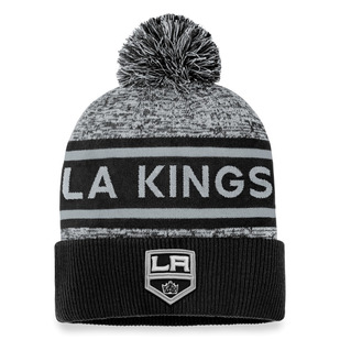 Authentic Pro Rink Heathered Knit - Tuque à revers avec pompon pour adulte