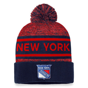 Authentic Pro Rink Heathered Knit - Tuque à revers avec pompon pour adulte