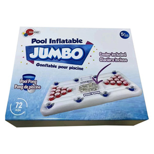 Jumbo Float Pool Pong - Jeu d'extérieur flottant