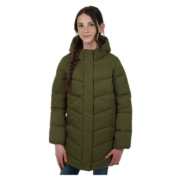 Saturday Long Puffy Parka Jr - Girls' Insulated Jacket