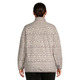 Blakiston Print (Plus Size) - Women's Quarter-Zip Sweater - 1