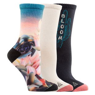 Crew Bloom - Women's Socks (Pack of 3 pairs)