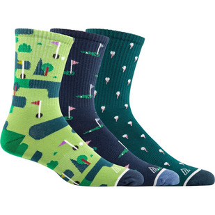 Crew Green - Men's Socks (Pack of 3 pairs)