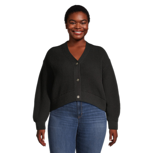 Montreal Button Up (Plus Size) - Women's Cardigan