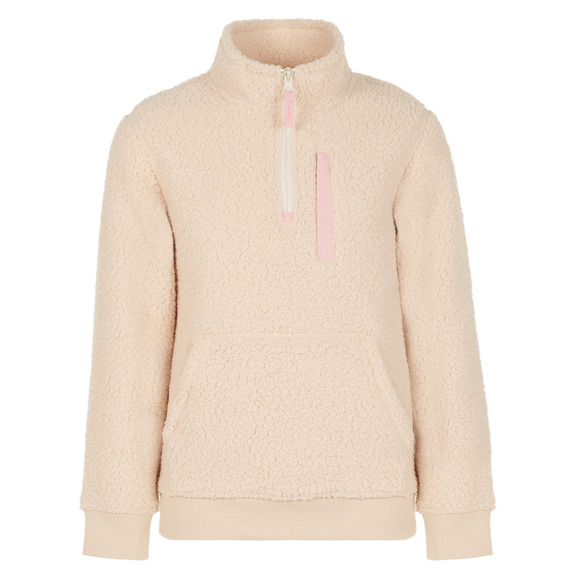 Cautley Fleece Jr - Chandail à fermeture au col pour fille