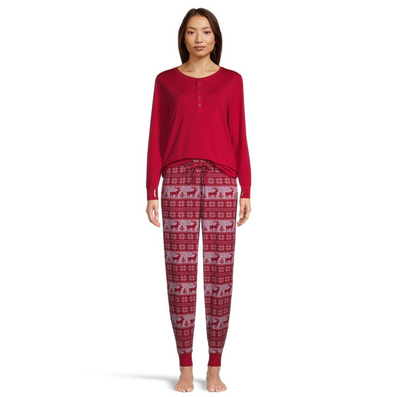 Holiday Sleepwear Set - Pyjama 2 pièces pour femme