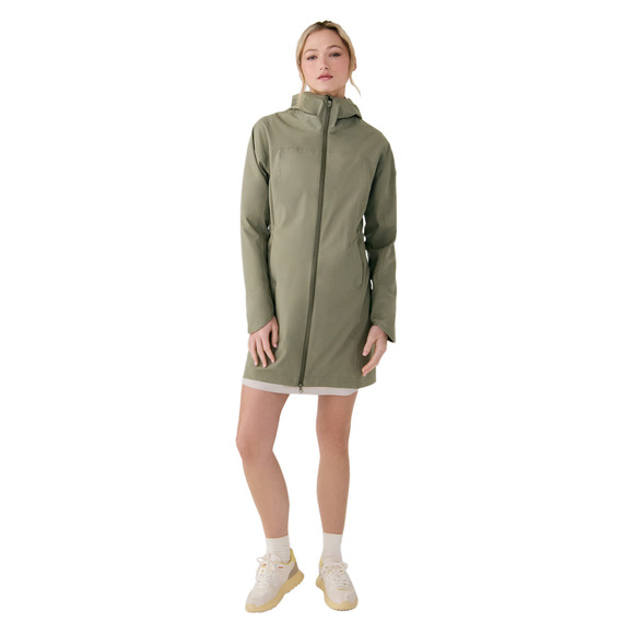 Element Long - Women's Hooded Rain Jacket