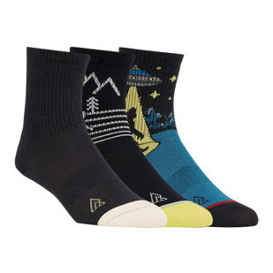 Crew Sasquatch Jr (Paquet de 3 paires) - Chaussettes pour junior