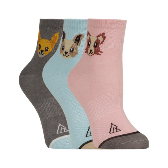 Crew Animals Jr (Paquet de 3 paires) - Chaussettes pour junior