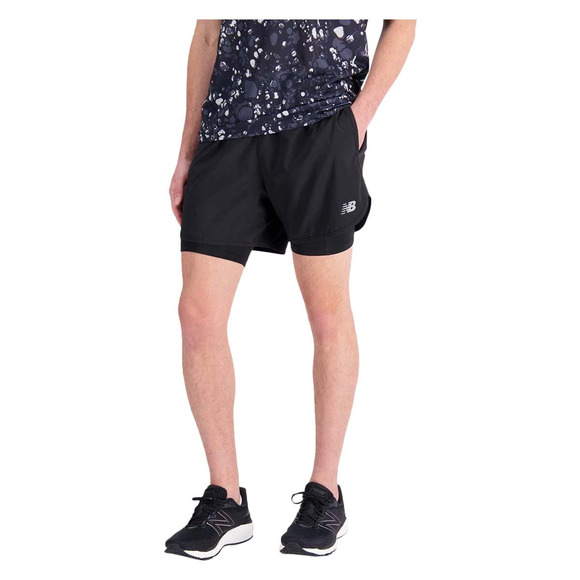 Accelerate Pacer (5 Po) - Men's 2-in-1 Training Shorts