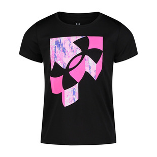 Distressed Marble Logo Jr - T-shirt athlétique pour fille