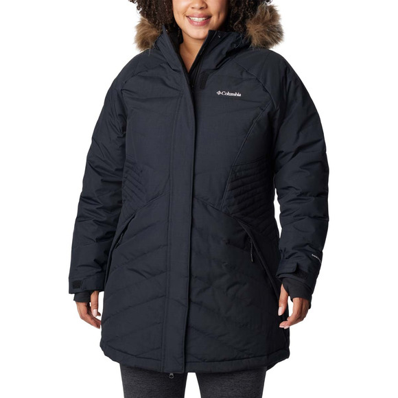 Lay D Down III Mid (Plus Size) - Women's Hooded Winter Jacket