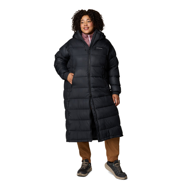 Pike Lake II Long (Taille Plus) - Manteau isolé à capuchon pour femme