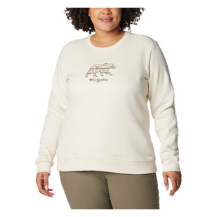 Hart Mountain Graphic II (Plus Size) - Women's Long-Sleeved Shirt