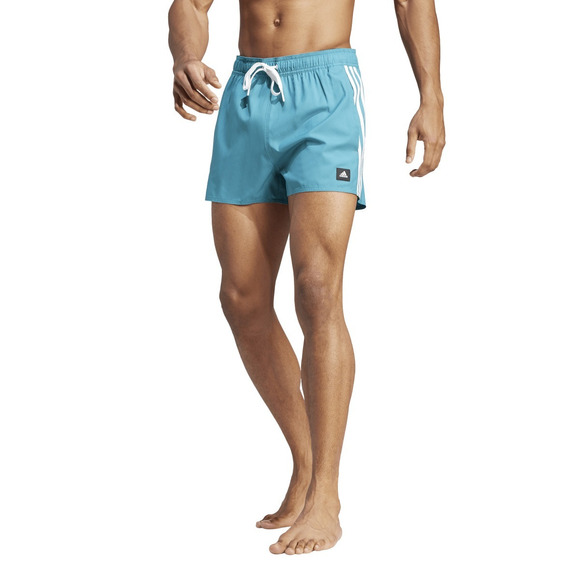 ADIDAS 3-Stripes CLX - Men's Swim Shorts | Sports Experts