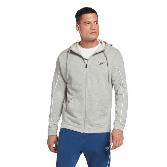 Reebok mens Workout Ready Meet You There Full Zip Jacket Quality ...