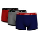 Essential Stretch Trunk - Men's Fitted Boxer Shorts (Pack of 3) - 3