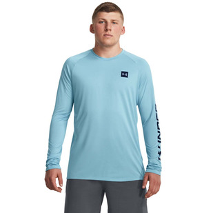 Tech Print Fill - Men's Training Long-Sleeved Shirt