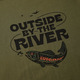 Outside By The River - T-shirt pour homme - 1