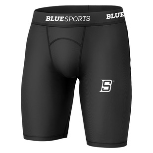 BL-8040 Sr - Senior Fitted Shorts with Jock