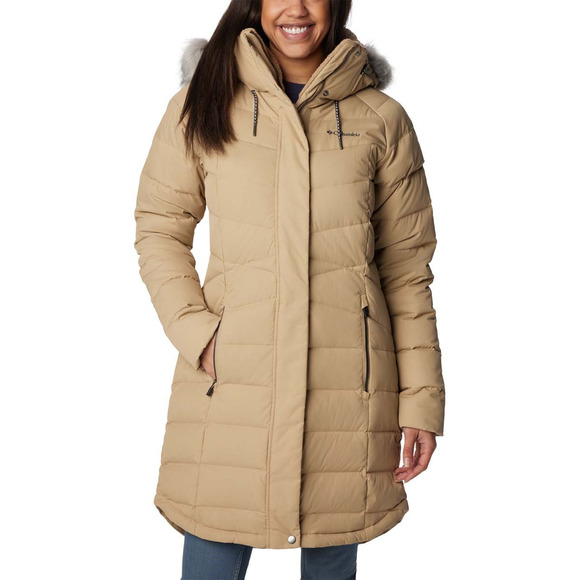COLUMBIA Belle Isle Mid - Women's Hooded Down Insulated Jacket | Sports ...