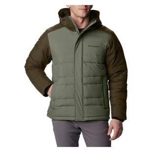 Saltzman - Manteau à capuchon isolé en duvet pour homme