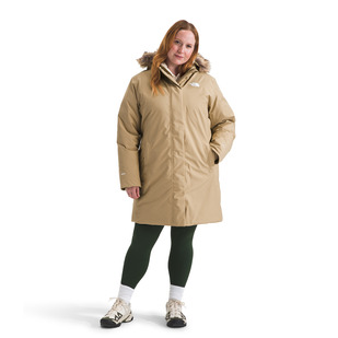 Arctic Parka (Taille Plus) - Manteau isolé en duvet pour femme