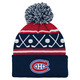 Face Off - Junior Cuffed Tuque with Pompom - 0